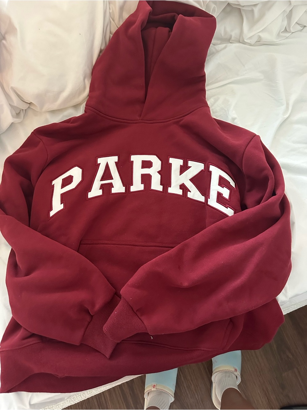 Parke maroon hoodie